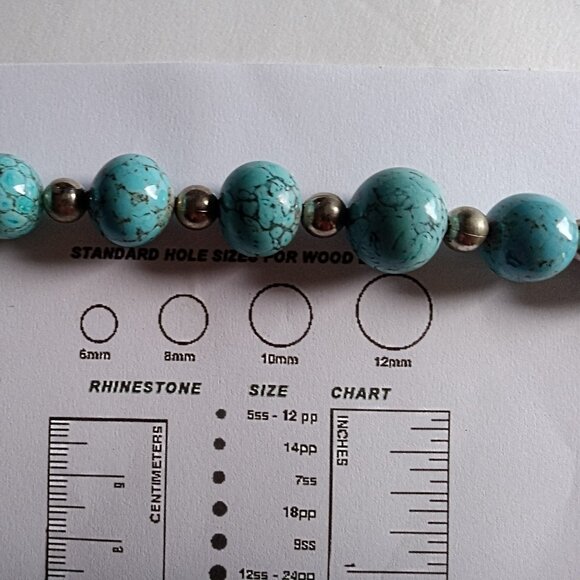 Antique Navajo Hubbell and Silver Bench Bead Necklace - Incredibly RARE!!! - Picture 7 of 8